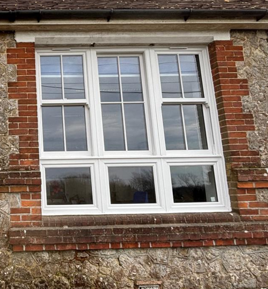 UPVC Vertical Sash Window After